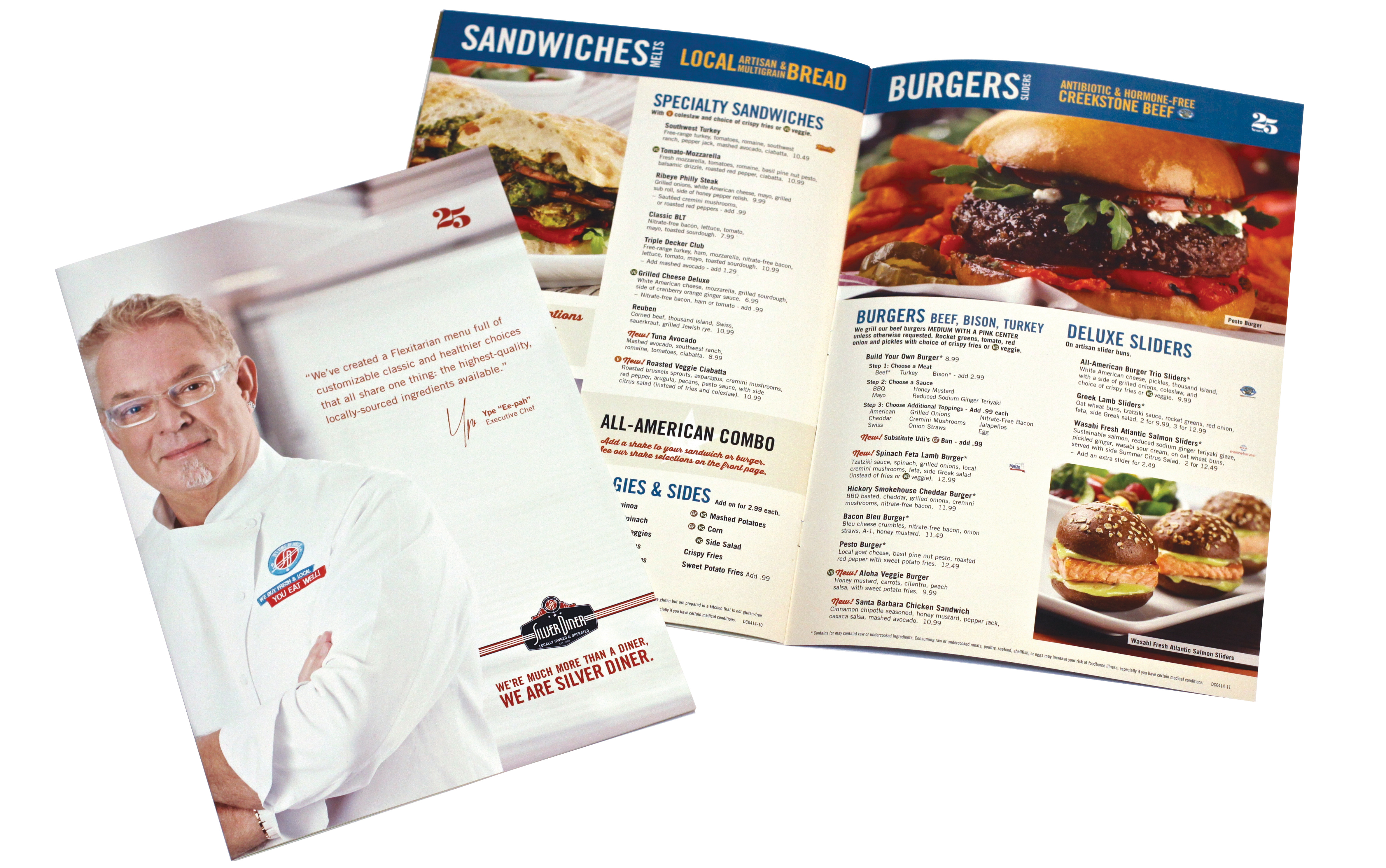 Silver Diner - Bacon Bleu Burger - Order Online